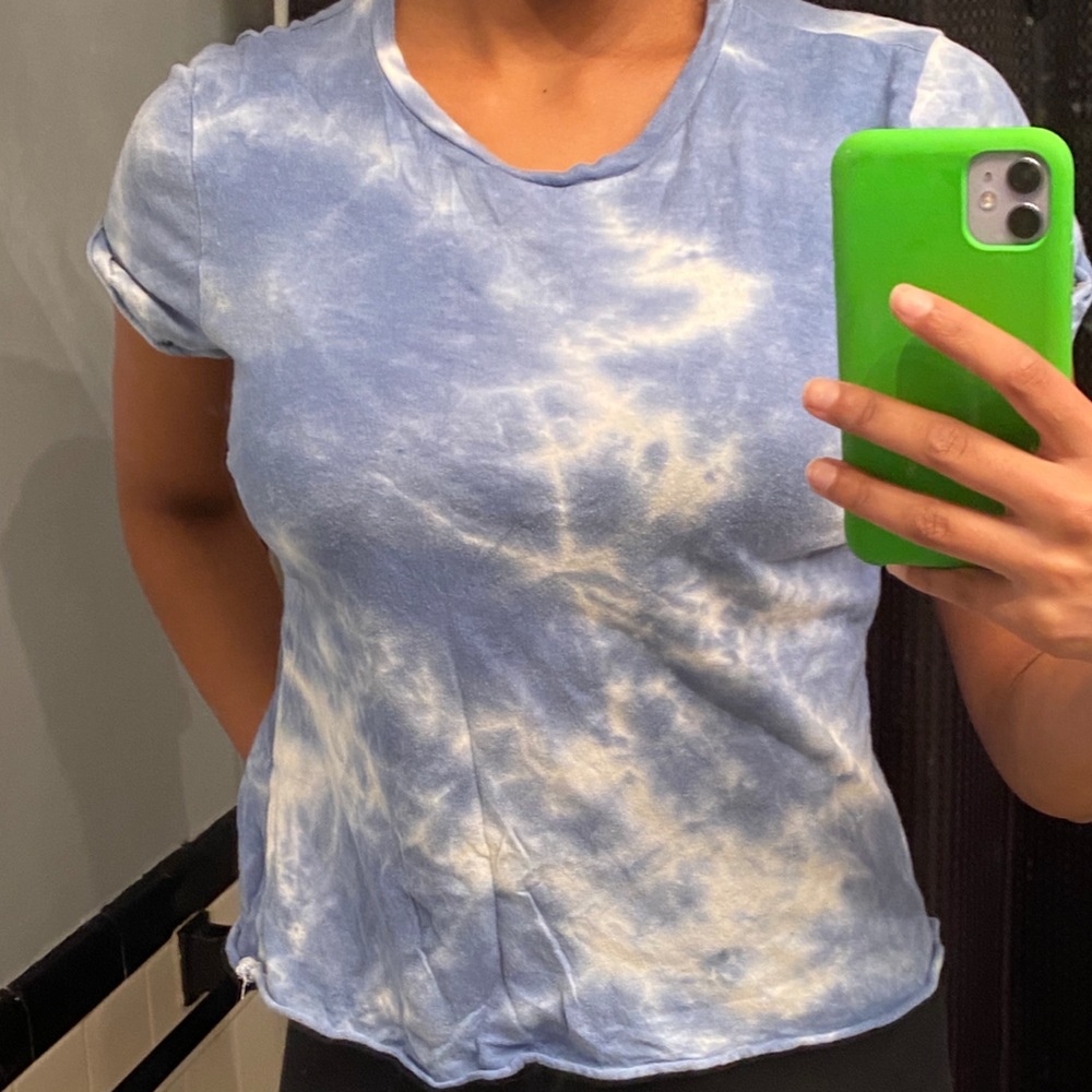 Tie dye crop top